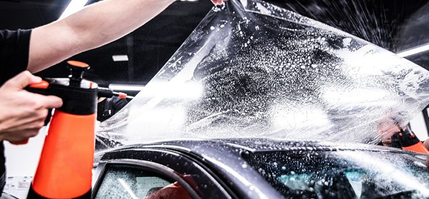 Paint Protection Film application process